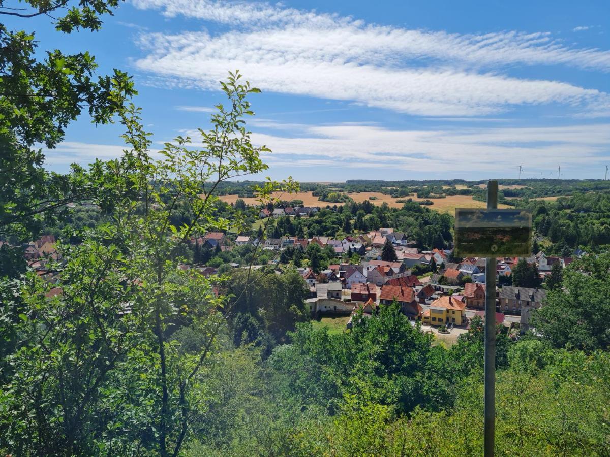 Ferienwohnung Mit Ausblick In Wimmelburg Kültér fotó