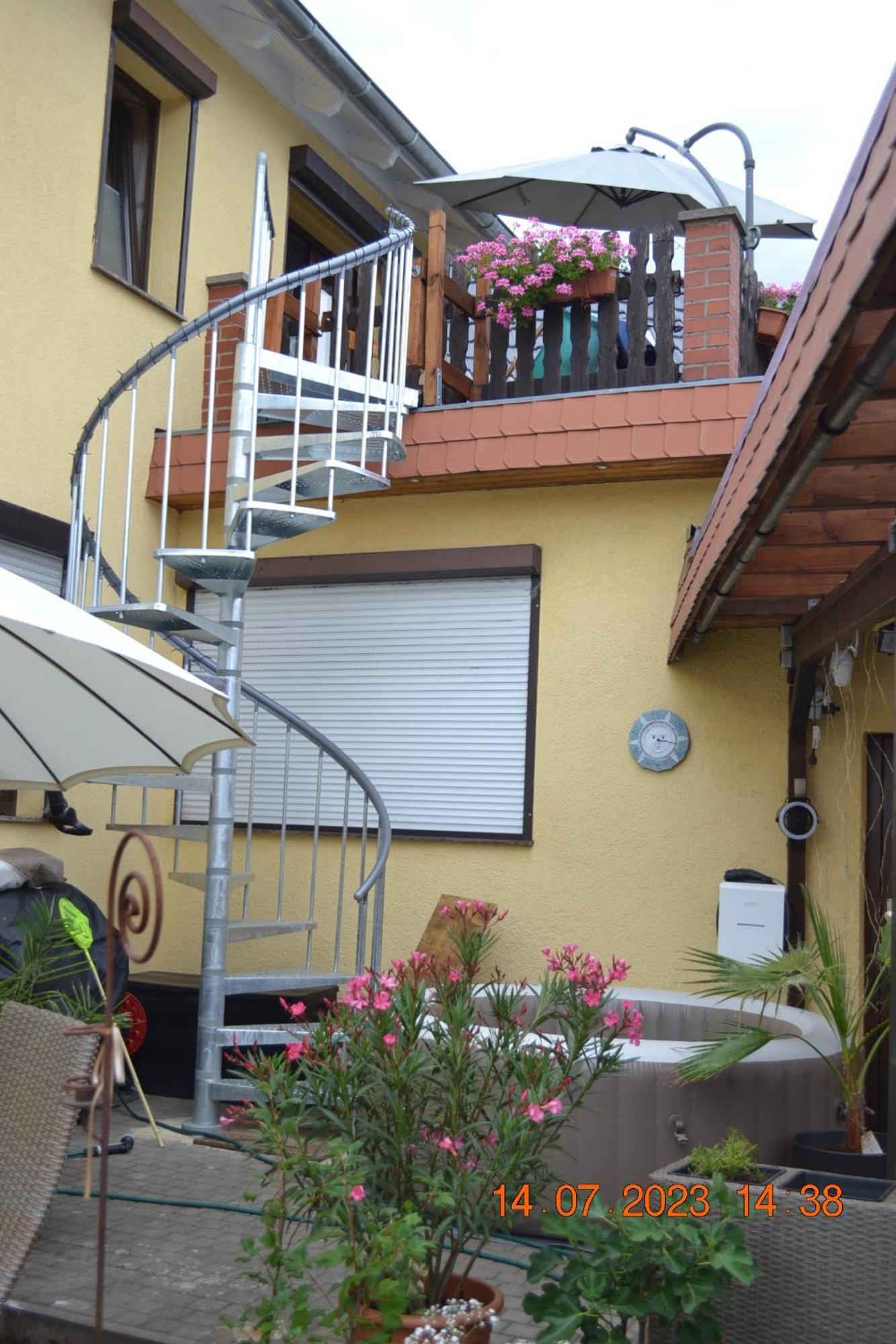 Ferienwohnung Mit Ausblick In Wimmelburg Kültér fotó