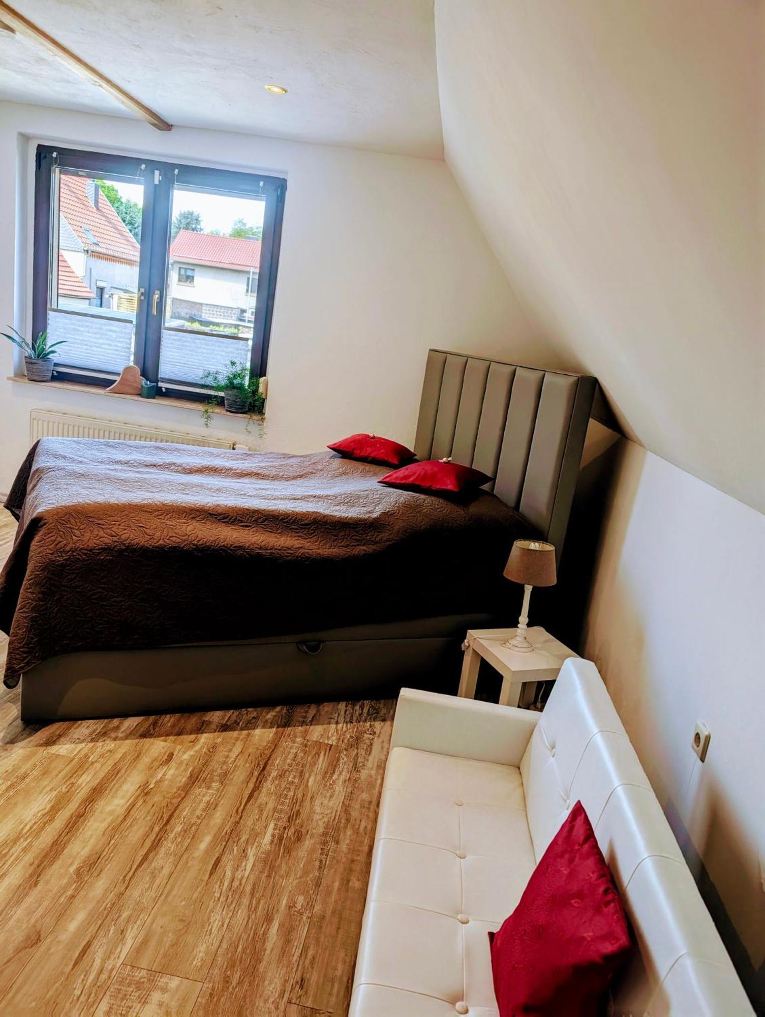 Ferienwohnung Mit Ausblick In Wimmelburg Kültér fotó